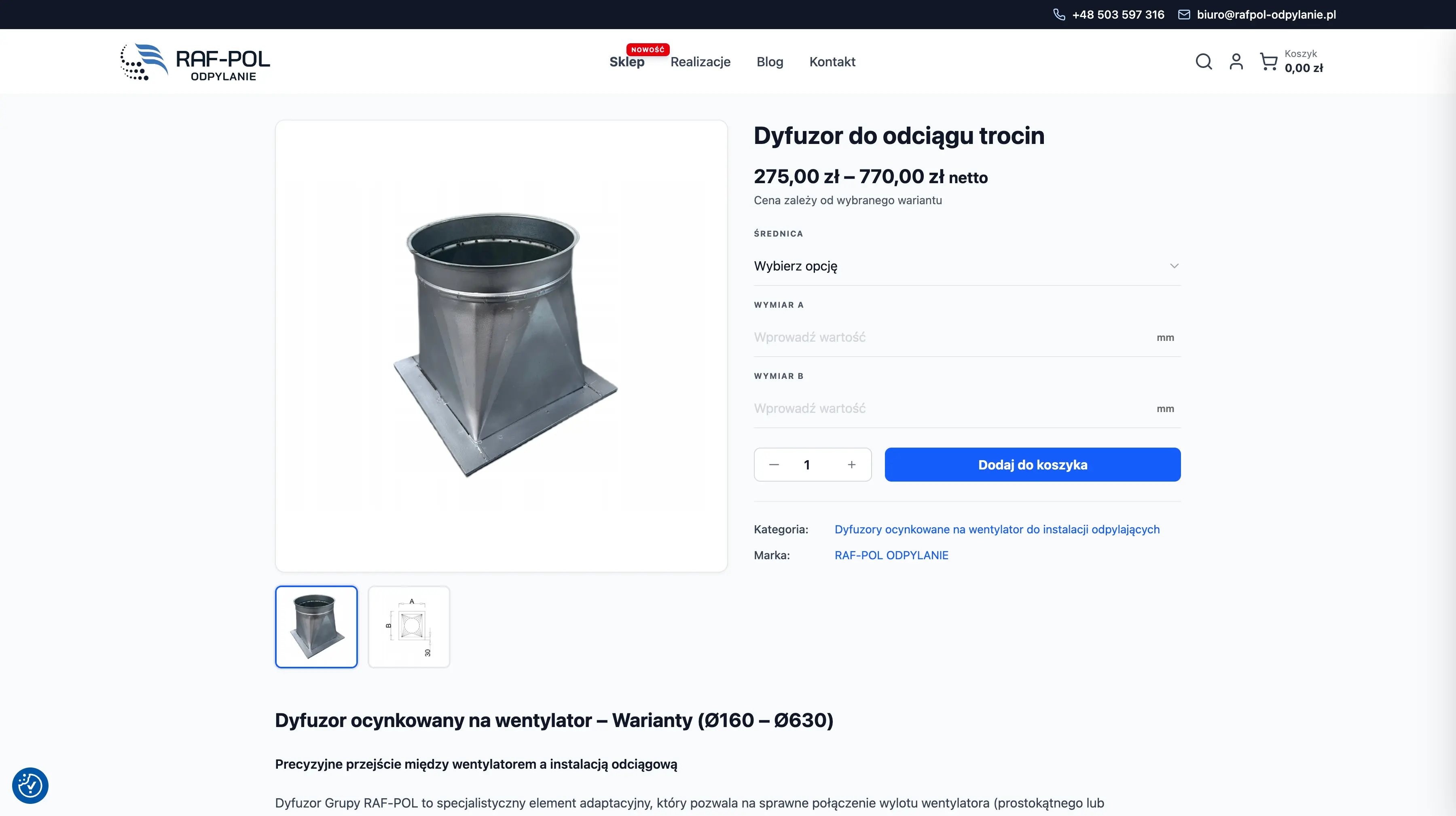 Strona produktu